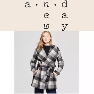 A New Day Plaid Coat